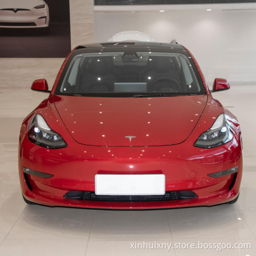 tesla model 3 automobile ev car used Long endurance 556km sedan price new energy vehicle